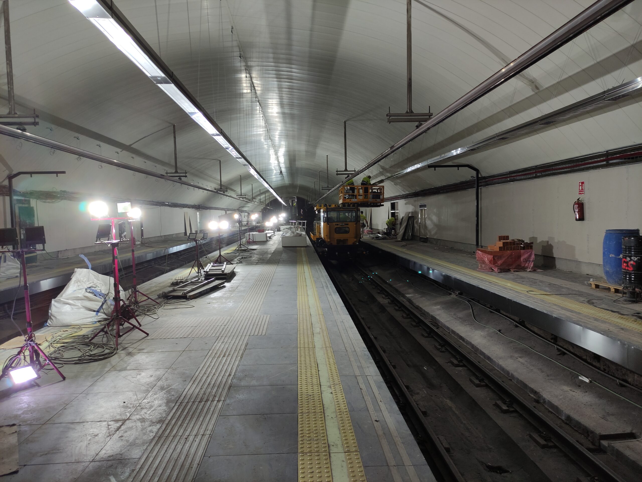 Renovación de la línea 9 de Metro de Madrid